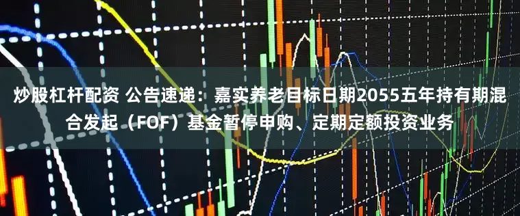 炒股杠杆配资 公告速递：嘉实养老目标日期2055五年持有期混合发起（FOF）基金暂停申购、定期定额投资业务